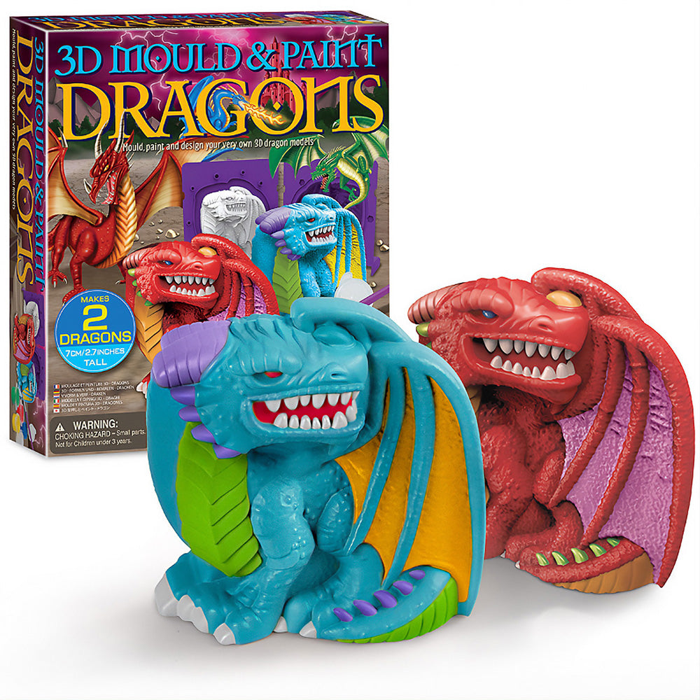 Image of 4M Mould & Paint 3D Dragons