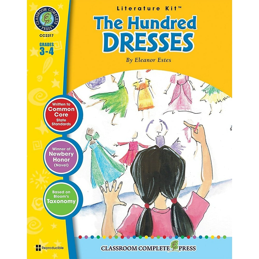 Image of eBook: Literature Kits The Hundred Dresses - Literature Kit - by Classroom Complete Press - Grade 3 - 4