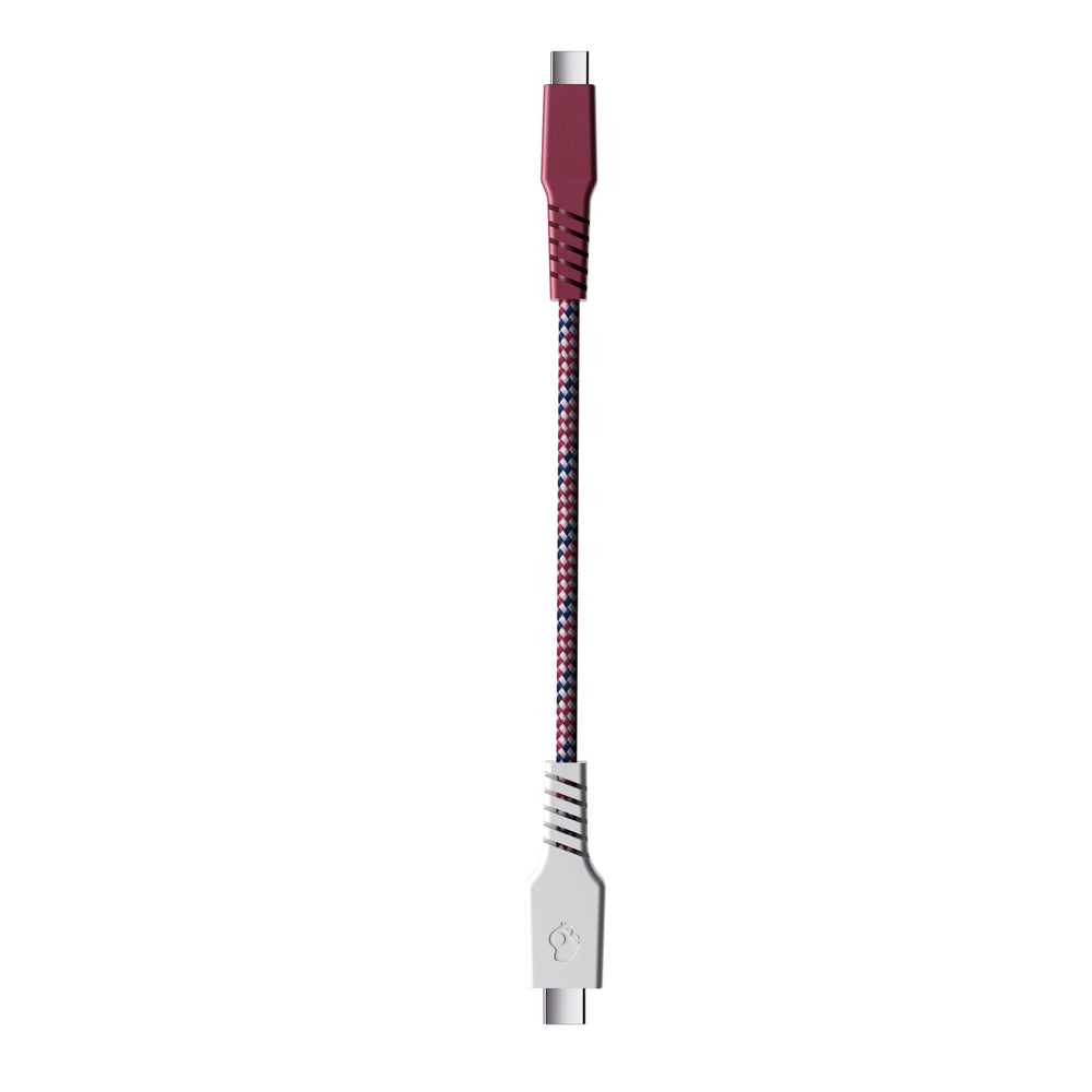 Image of Skullcandy Line + USB-C to USB-C Cable - Vice/Crimson, Grey