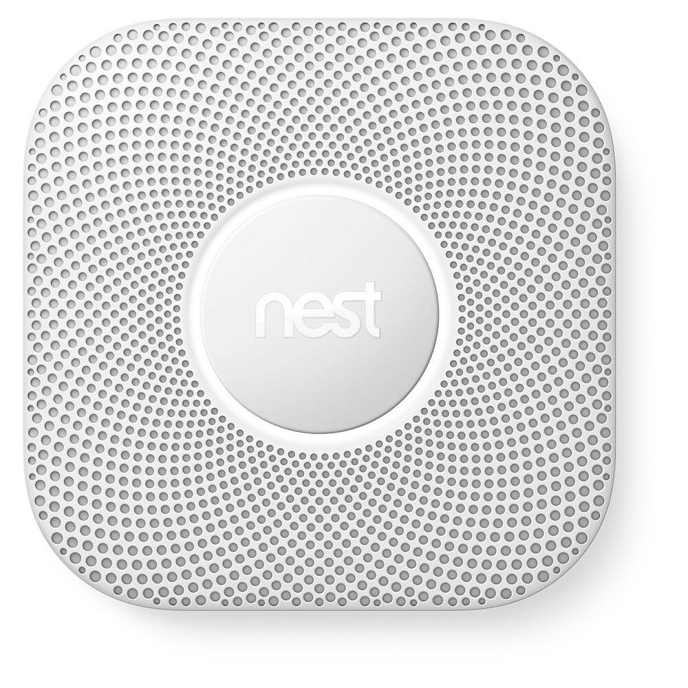 Image of Google Nest Protect Smoke and Carbon Monoxide Alarm with Battery, 2nd Generation (S3000BWEF)