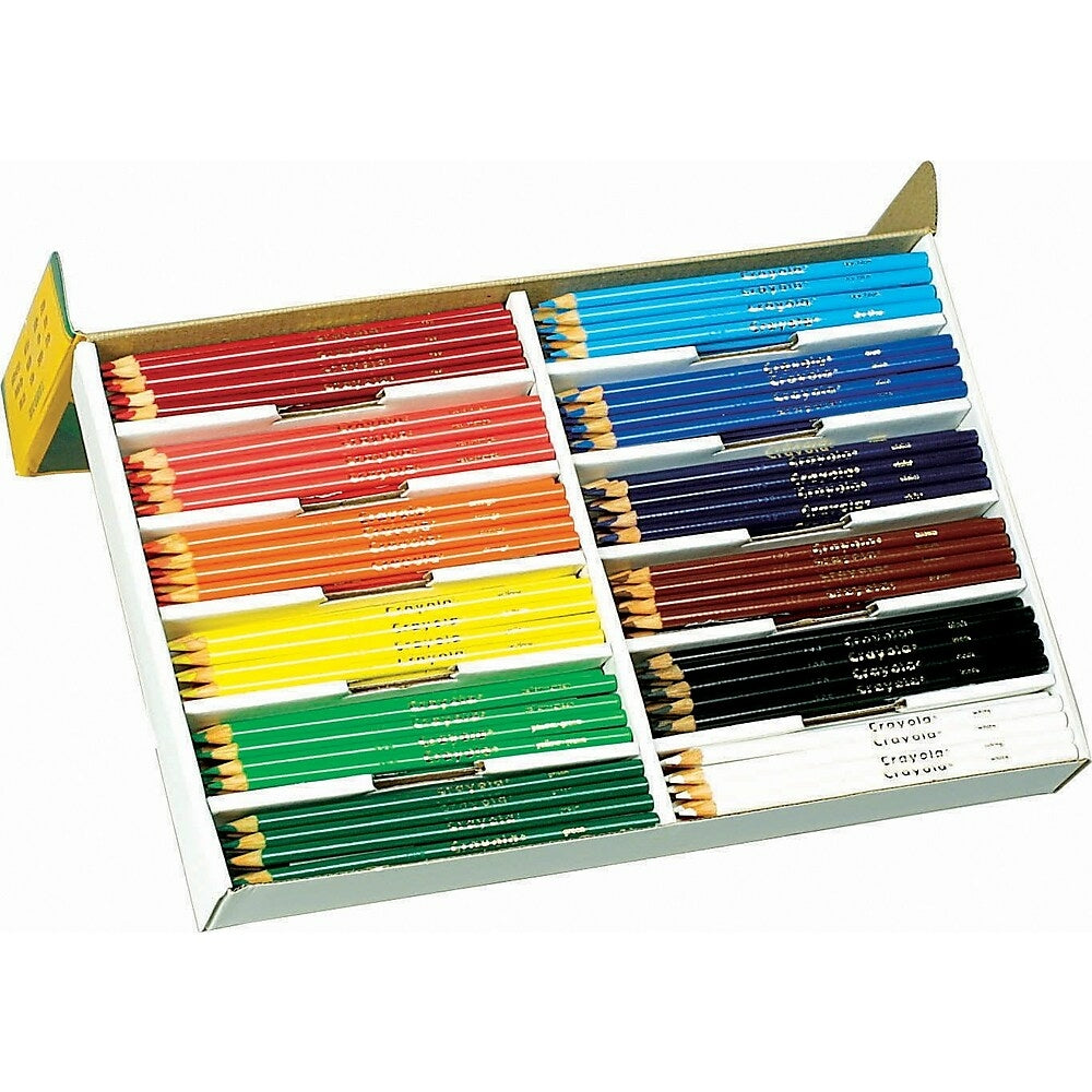 Image of Crayola Class Pack Coloured Pencils - 12 Colours, 12 Pack