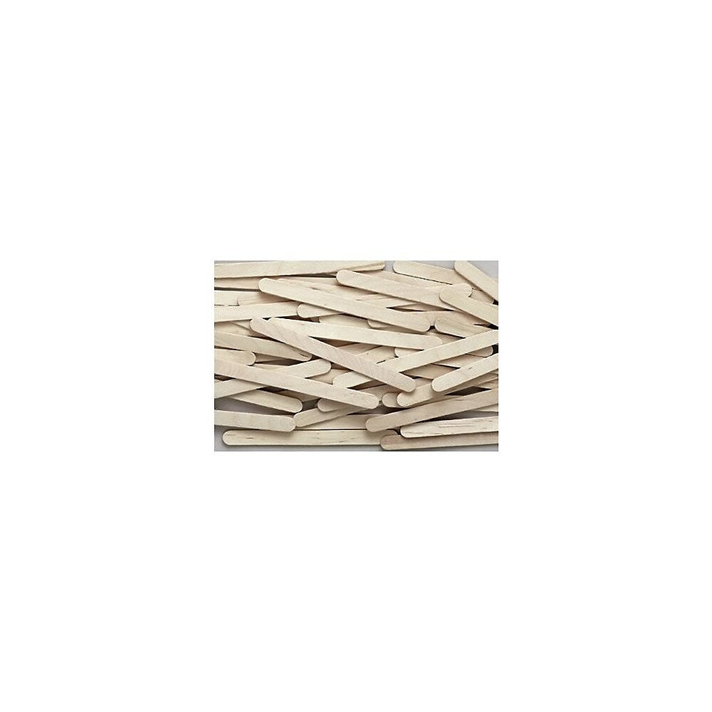 Image of Chenille Craft Natural Wooden Craft Stick, 3000 Pack (CK-377401)