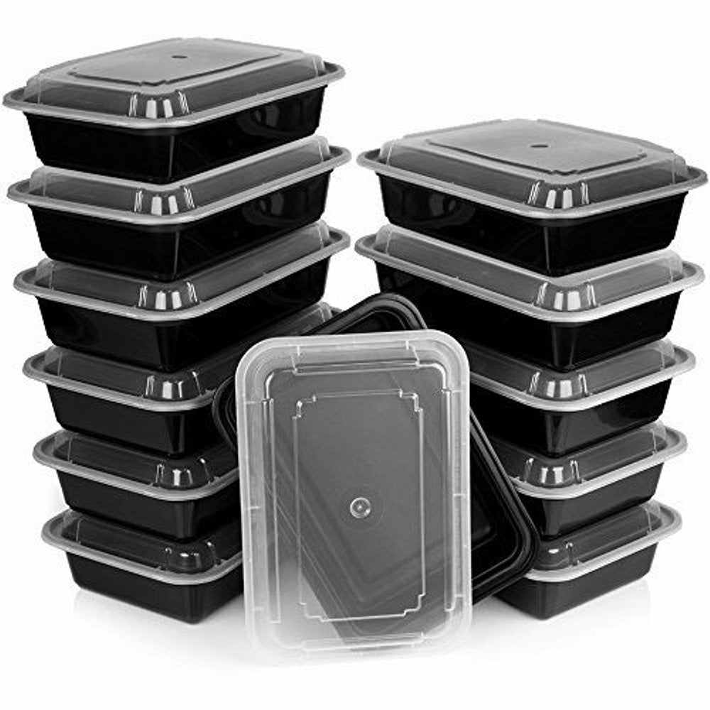 Image of Heim Concept Premium Meal Prep Food Containers with Lids - 12 Pack