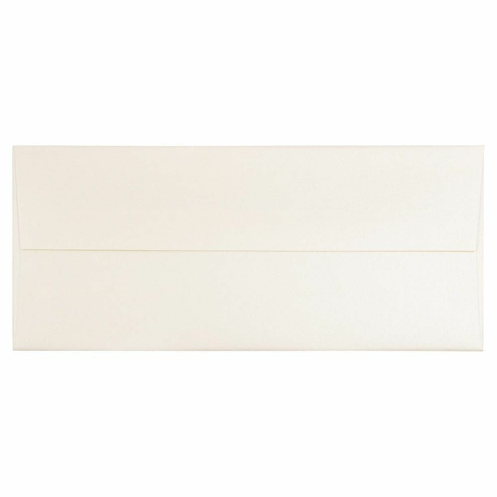 Image of JAM Paper #10 Metallic Business Envelopes - 4.125" x 9.5" - Stardream Opal - 25 Pack