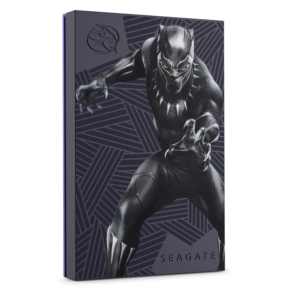 Image of Seagate FireCuda 2 TB USB 3.2 External Hard Drive - Black Panther Special Edition