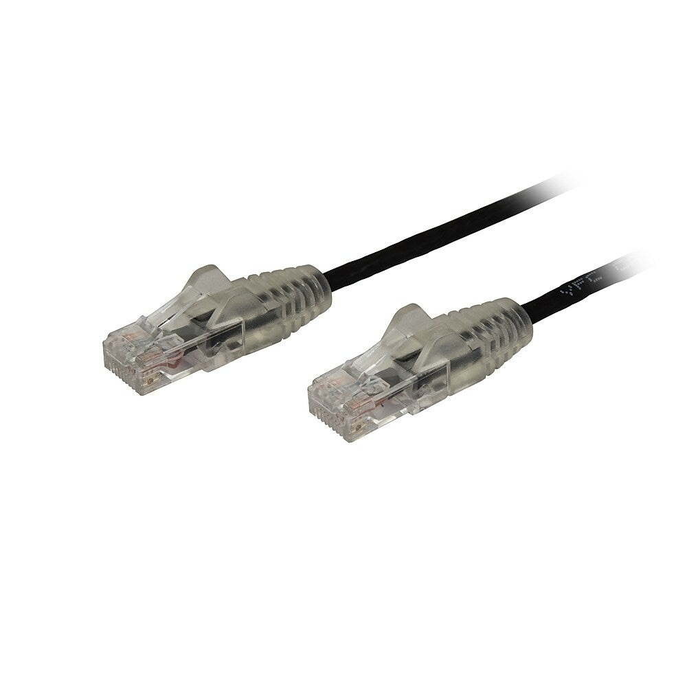 Image of StarTech Cat 6 Ethernet Cable, 3', Black (N6PAT3BKS)