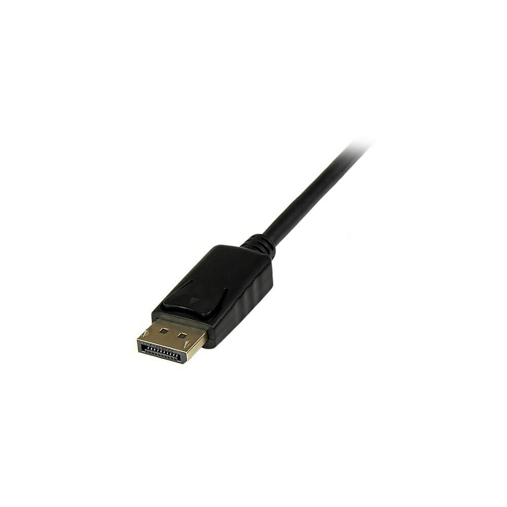 Image of StarTech 3 ft DisplayPort to DVI Active Adapter Converter Cable, DP to DVI 2560x1600, Black