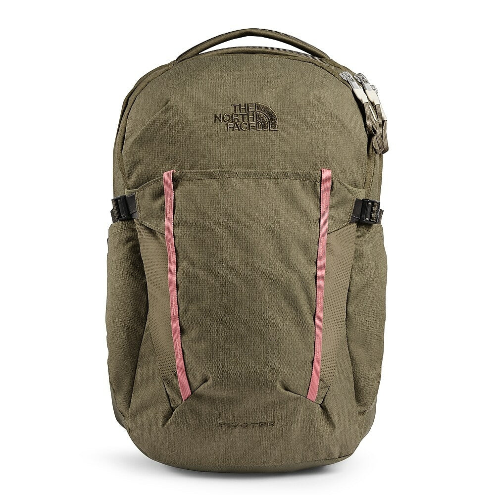 north face olive green backpack