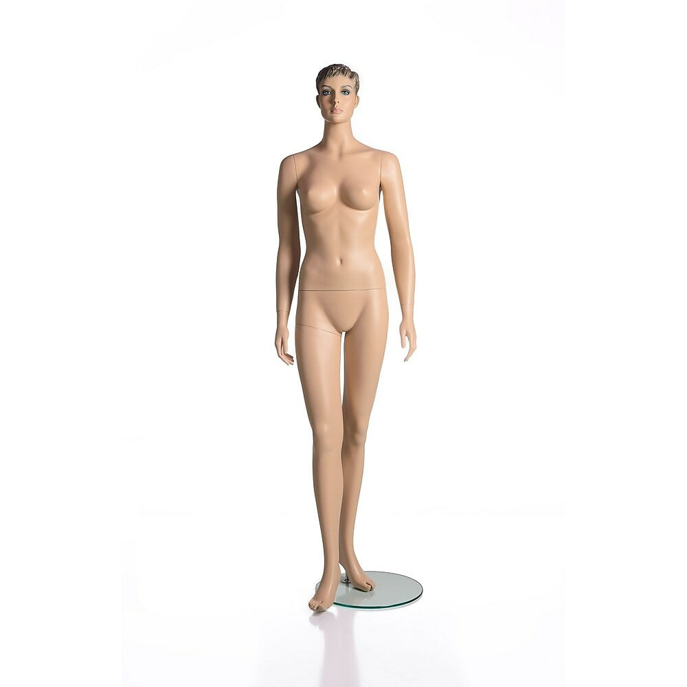 Image of RP Adult Female Mannequin with Molded Hair, Caucasian Skin Colour (RPFM 1)