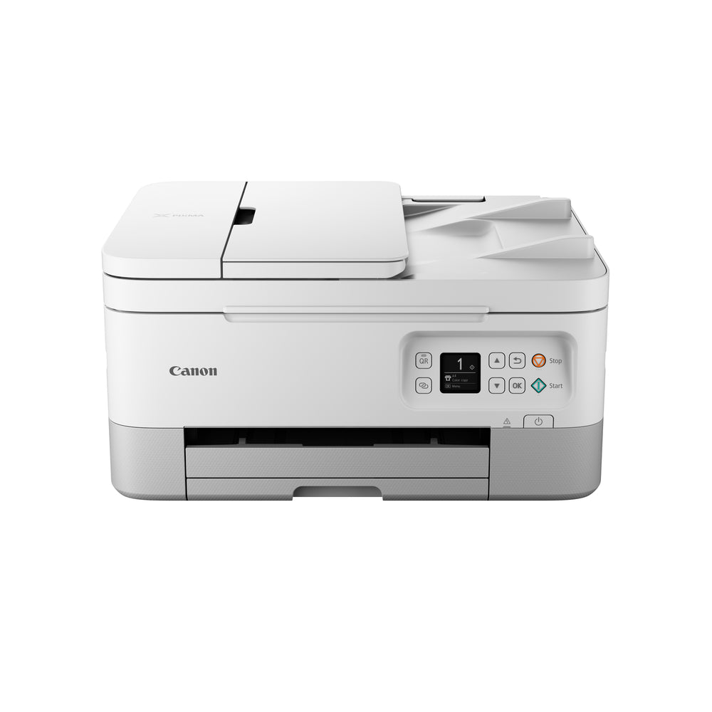 Image of Canon PIXMA TR7020A - Wireless Inkjet All-In-One Printer - White
