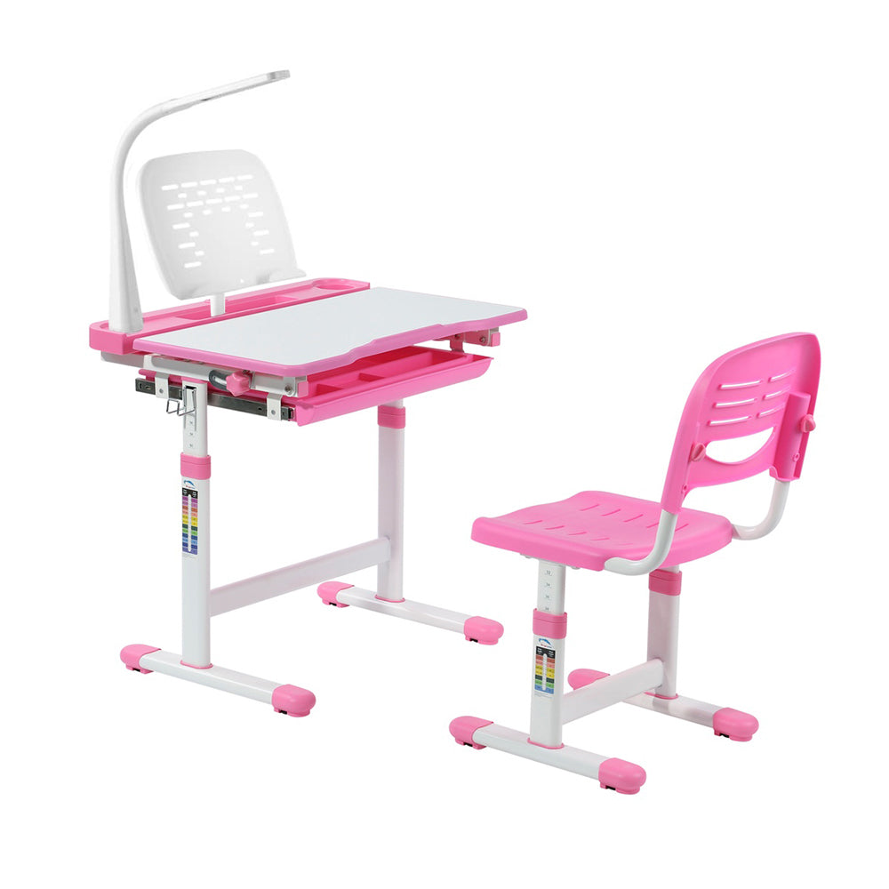 Image of United Canada Avicenna - Adjustable Kids Desk & Chair Accessories - Pink