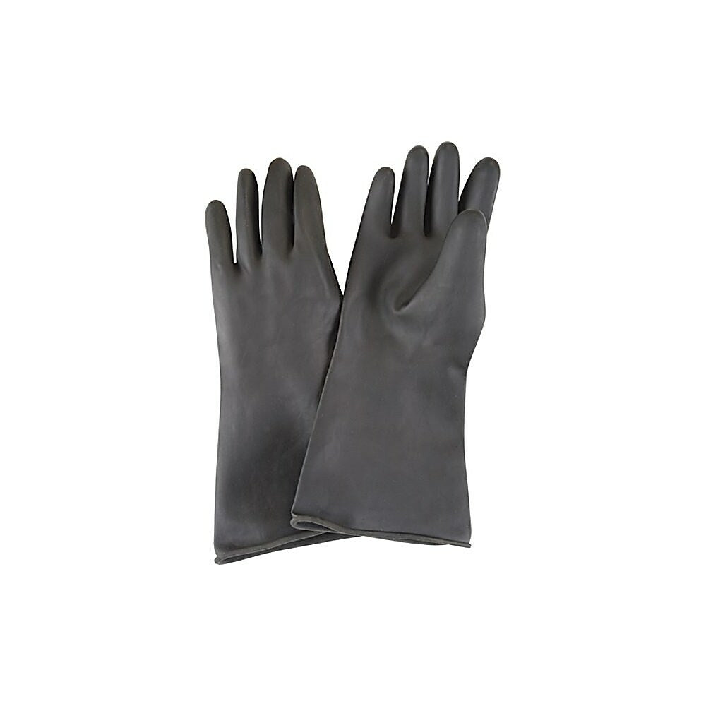 Image of Zenith Safety Heavyweight Gloves, Size Large/9, 14" L, Rubber Latex, 30 mil - 12 Pack