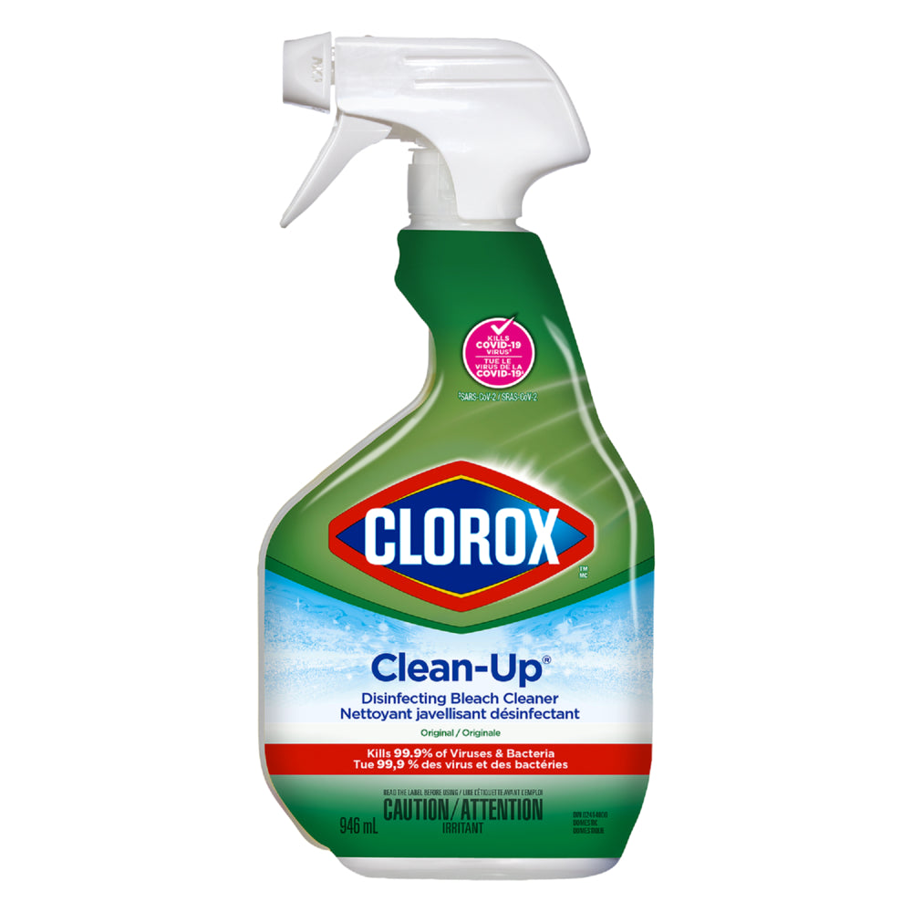 Image of Clorox Clean-Up Disinfecting Bleach Cleaner Spray - Original Scent - 946 mL