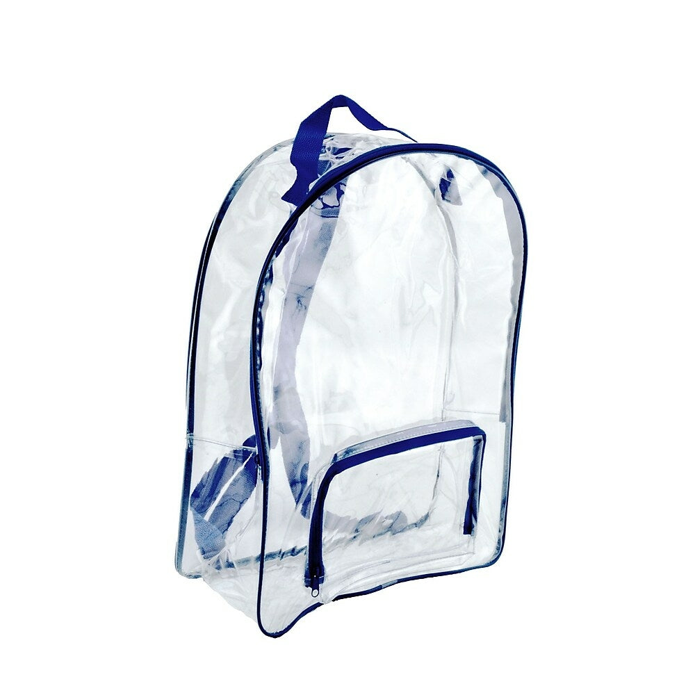 Image of Bags Of Bags Bp131703b Large Pvc Backpack, Clear, 2 Pack (BOBBP131703B)