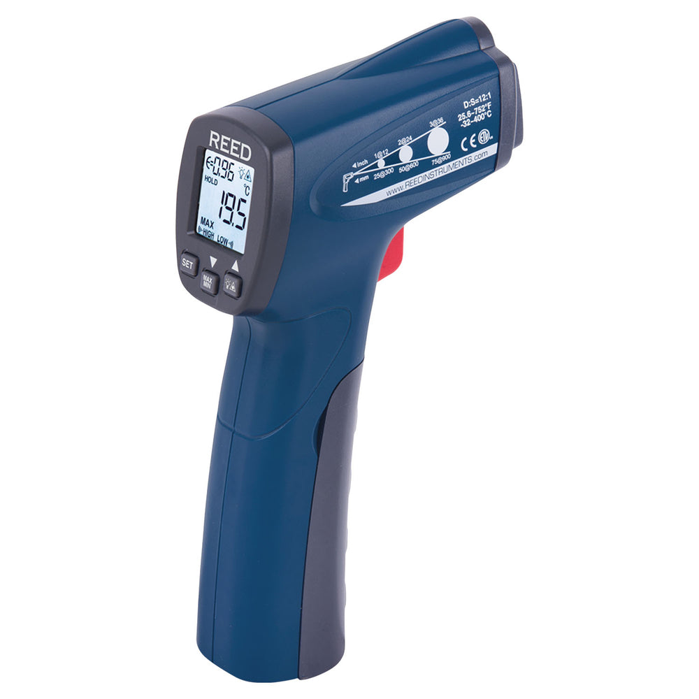 Image of REED R2300-NIST Infrared Thermometer, 12:1, 400-degreeC