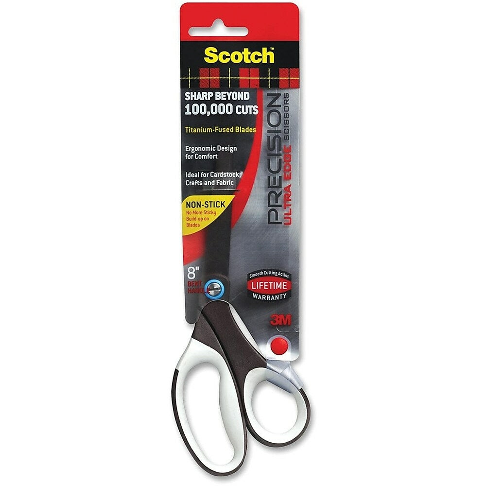 Image of Scotch 8" Precision Non-Stick Titanium Scissor