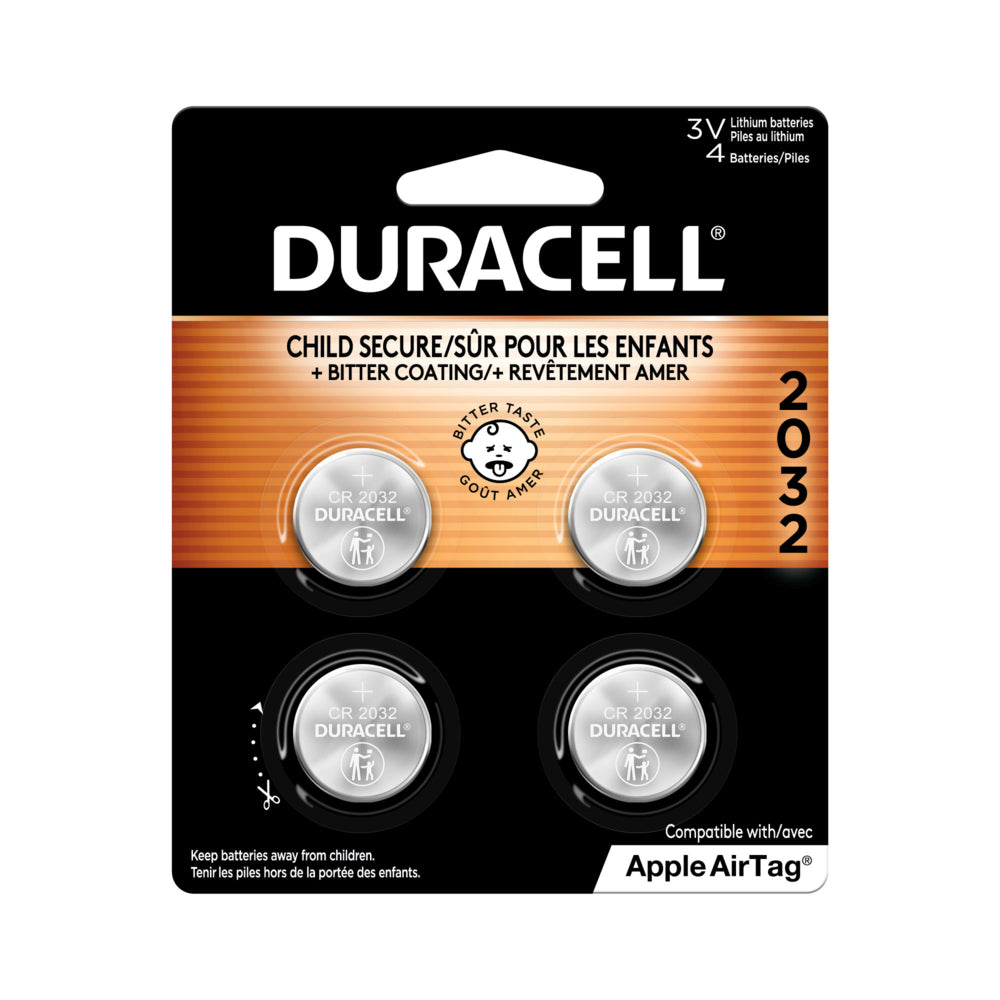 Image of Duracell 2032 Lithium Coin Battery 3V - 4 Pack
