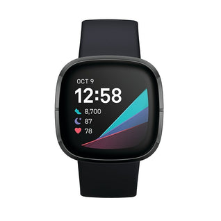 Fitbit Sense Smart Watch - Carbon/Graphite Stainless Steel