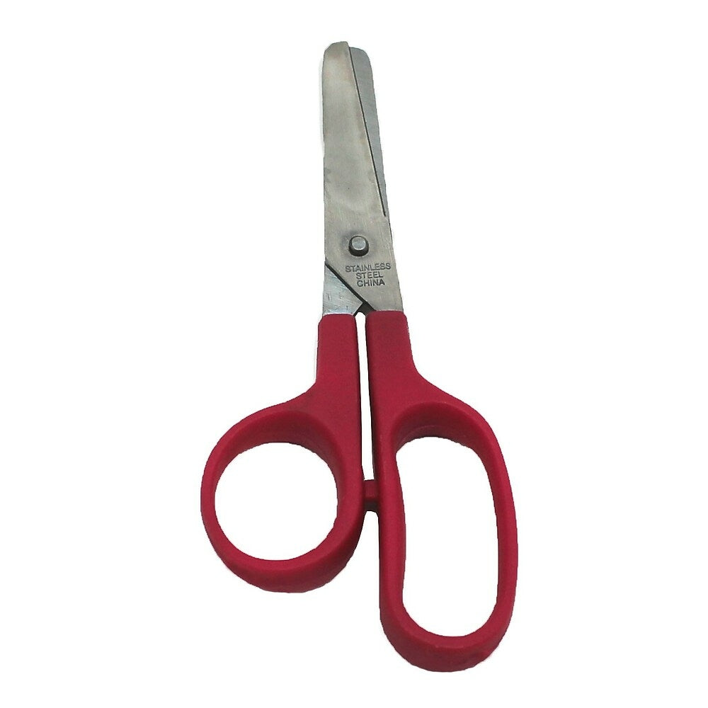 Image of Charles Leonard Blunt Tip Kid's Scissors, 5", Red, 36 Pack