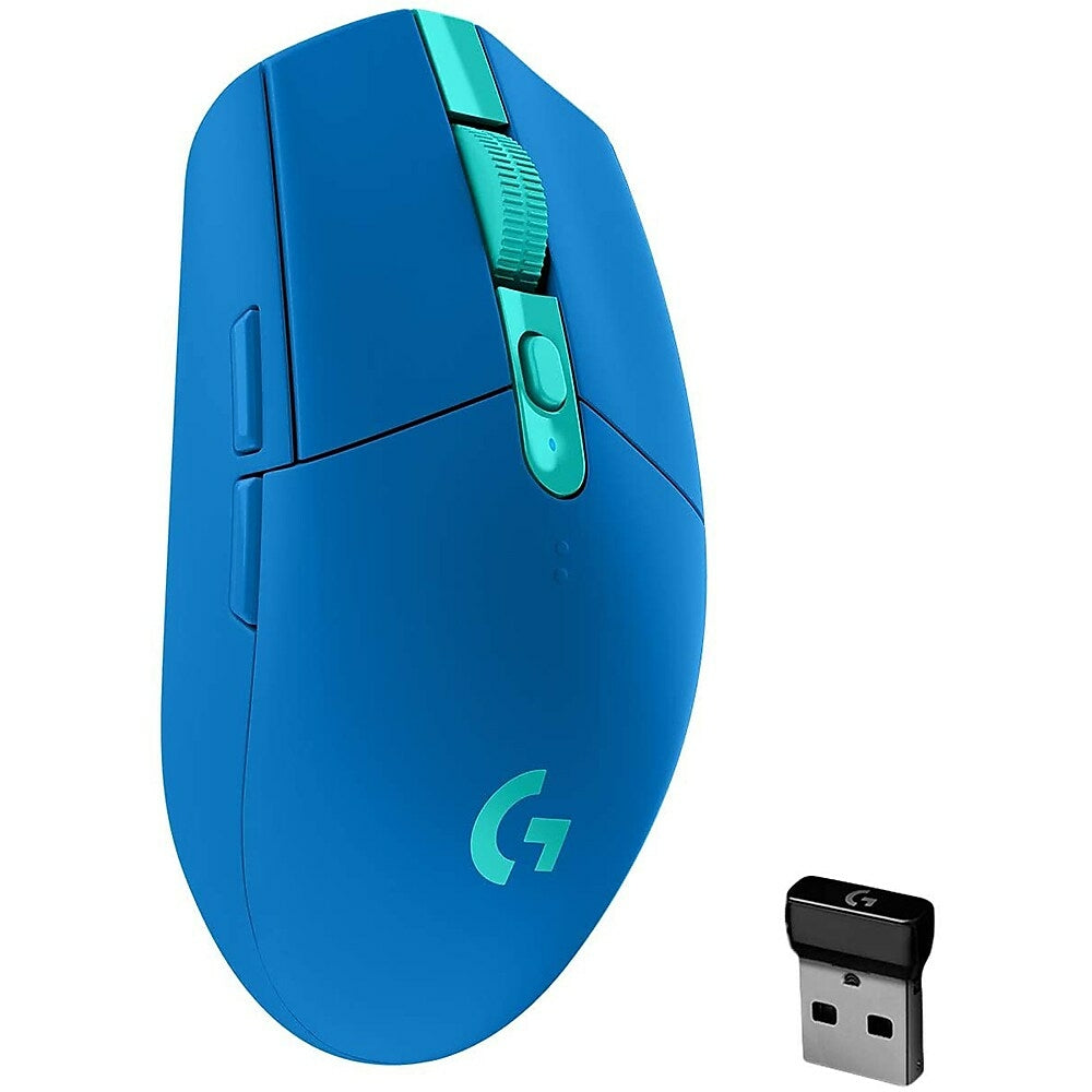 Image of Logitech G305 Lightspeed Wireless Optical Gaming Mouse, Blue