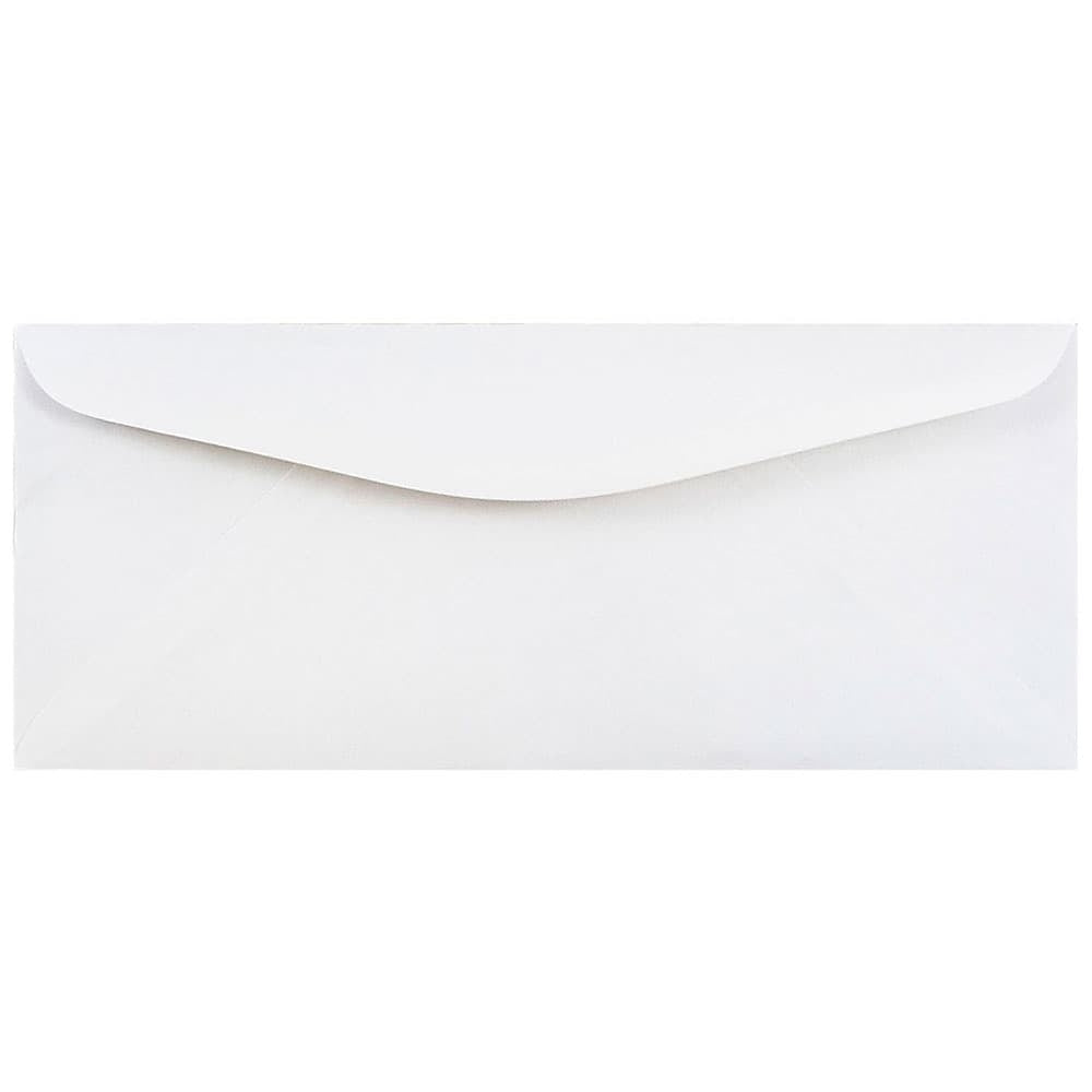 Image of JAM Paper #12 Business Commercial Envelopes - 4.75 x 11 - White - 200 Pack