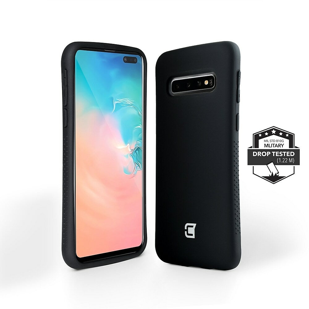 Image of Caseco Rugged Grip Armor Case for Samsung S10 - Black