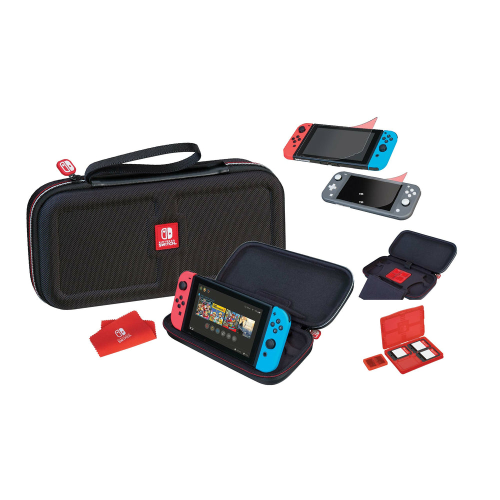 Image of RDS Nintendo Switch Game Traveler Case Bundle - Black