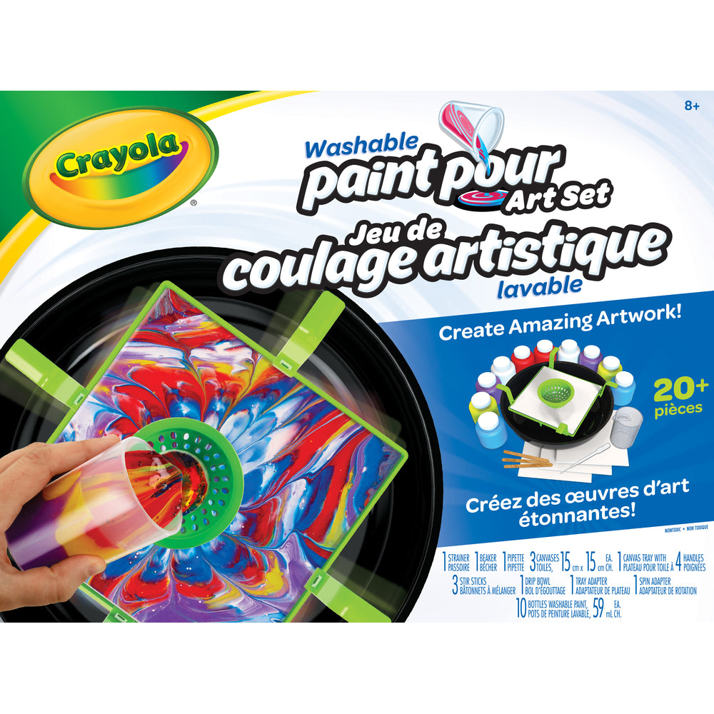 Image of Crayola Paint Pour Art Set