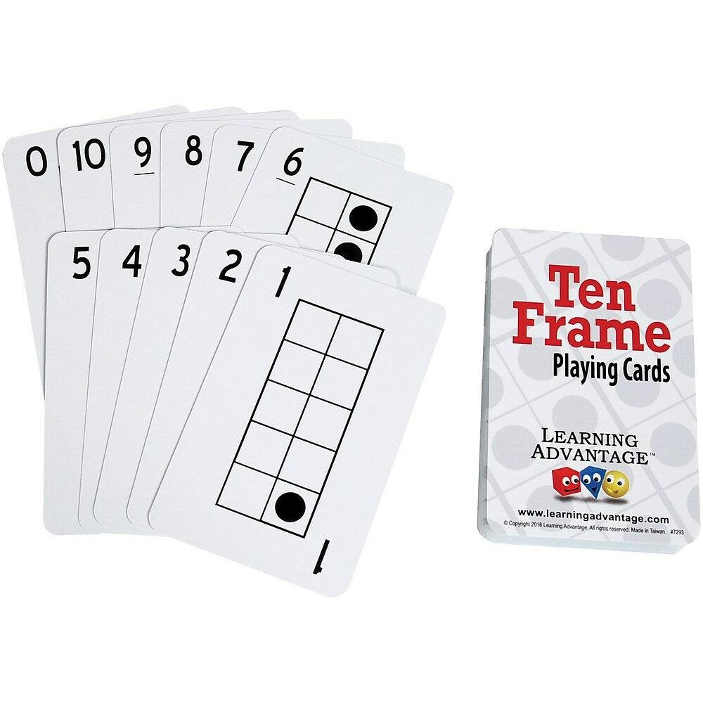 Image of Learning Advantage Ten Frames Playing Cards (CTU7293)