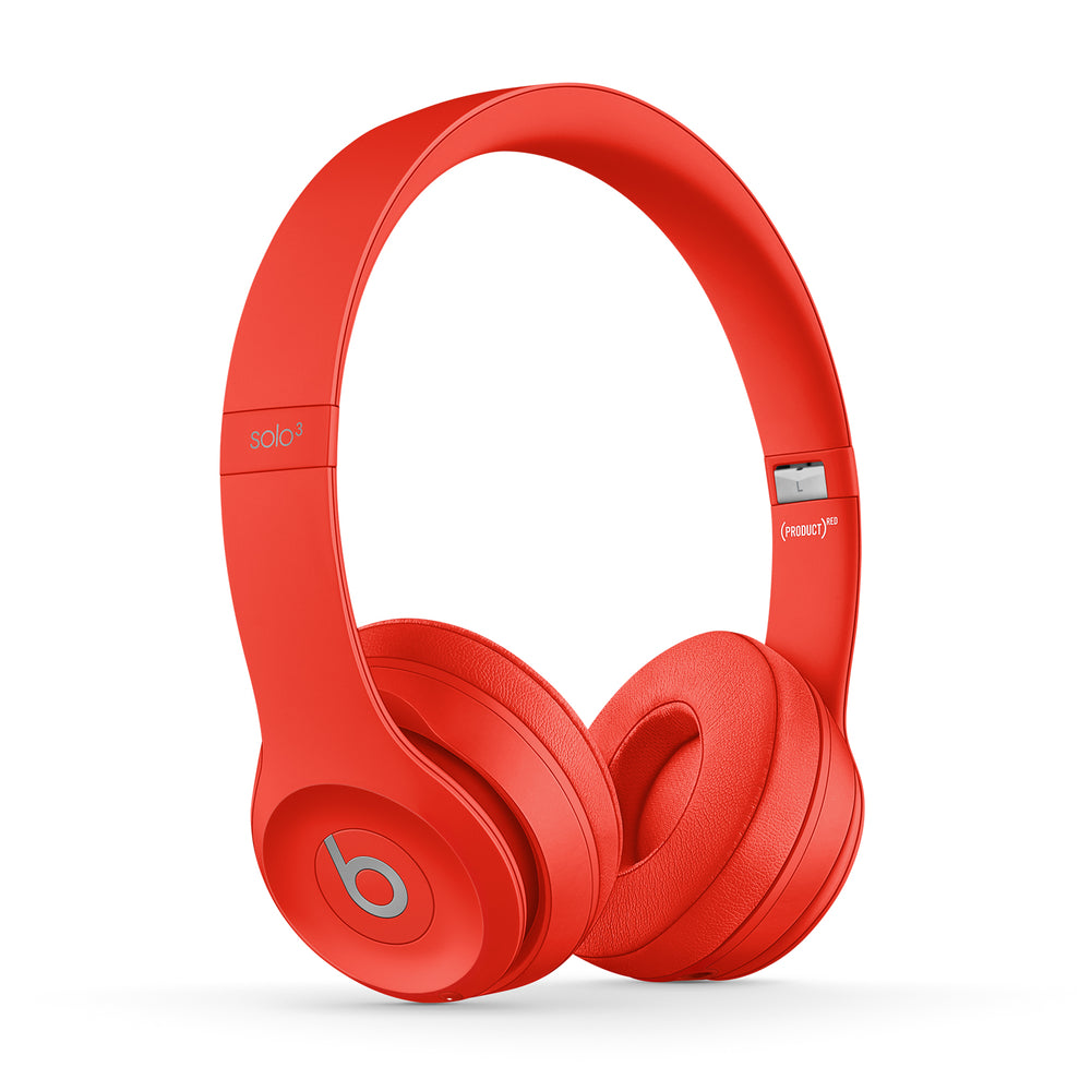 beats solo 3 red black
