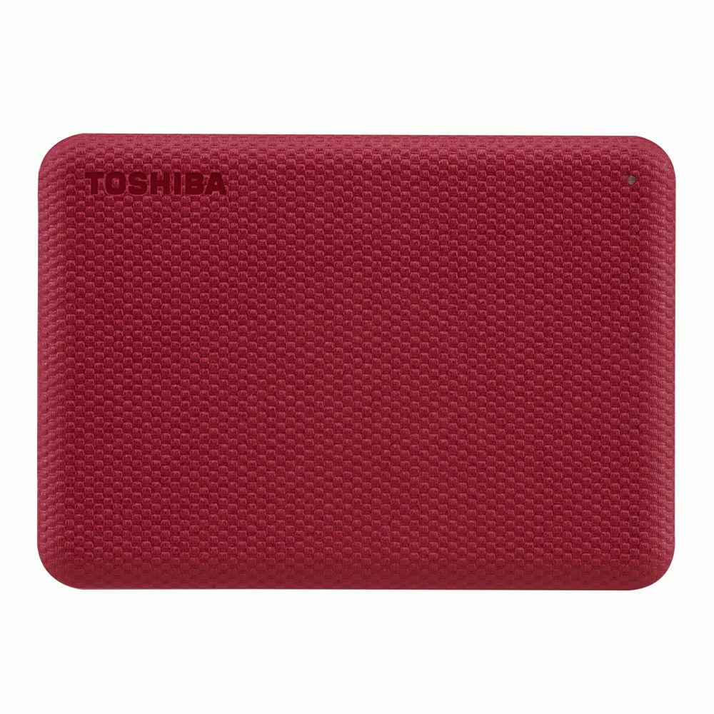Image of Toshiba CANVIO Advance 4TB USB 3.0 Portable External Hard Drive - Red