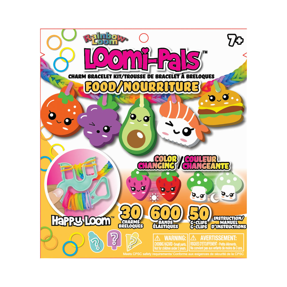 Image of Rainbow Loom Loomi Pals Charm Bracelet Kit - Food