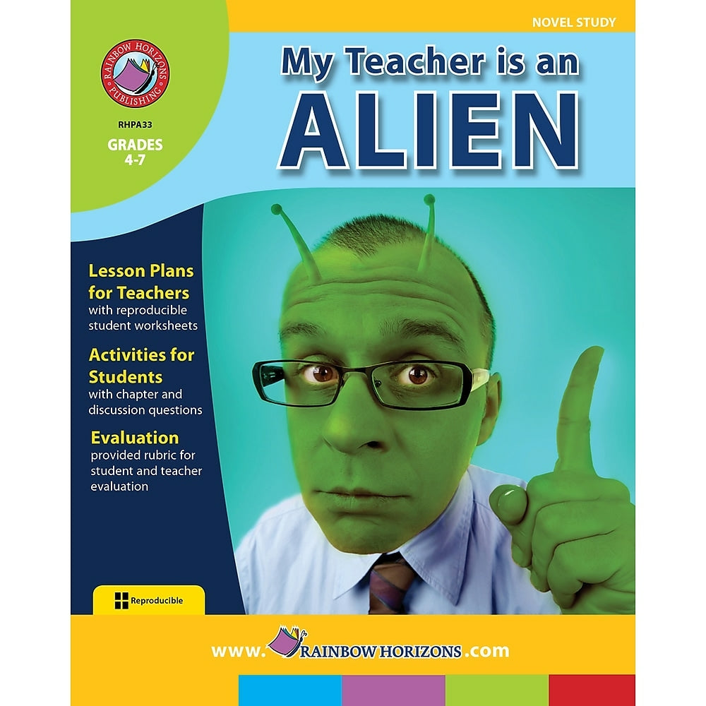 Image of eBook: My Teacher Is An Alien - Novel Study (PDF version - 1-User Download) - ISBN 978-1-55319-036-3 - Grade 4 - 7
