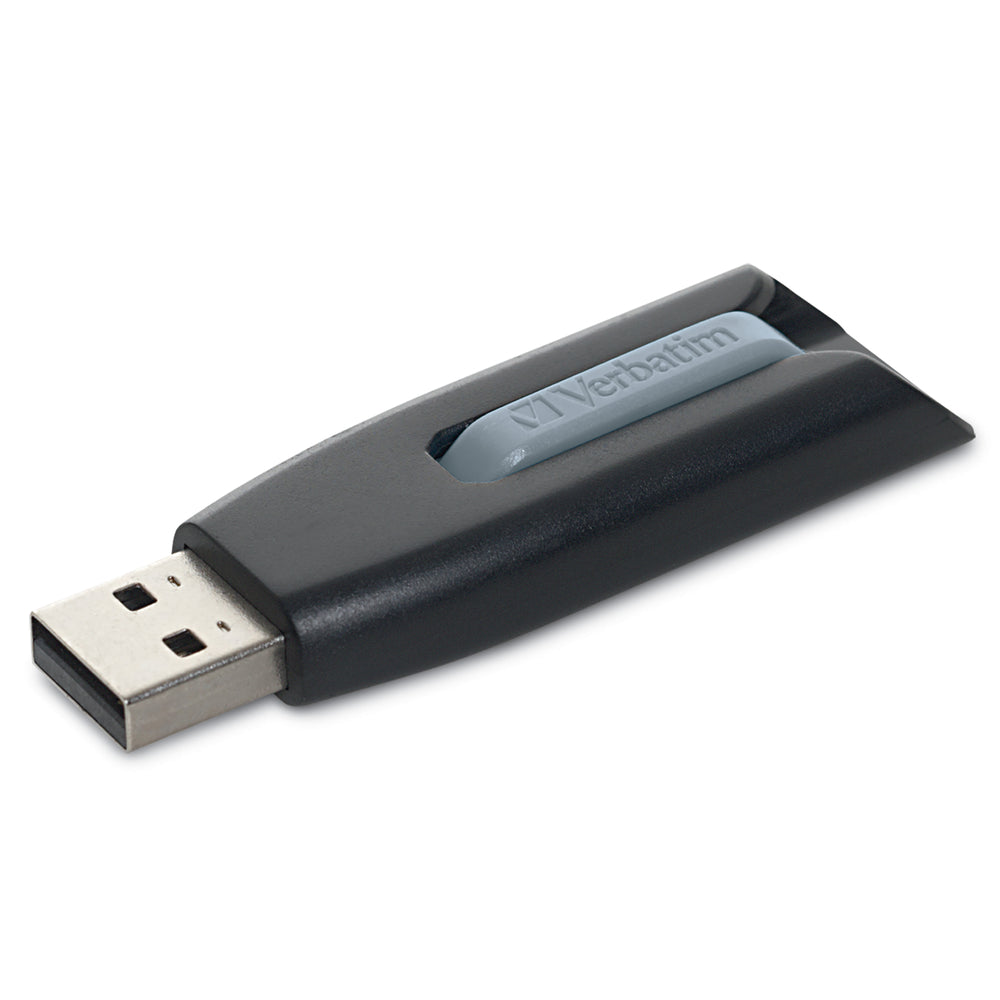 Image of Verbatim Store 'n' Go V3 32 GB USB 3.2 Gen 1 Flash Drive - Grey, Black