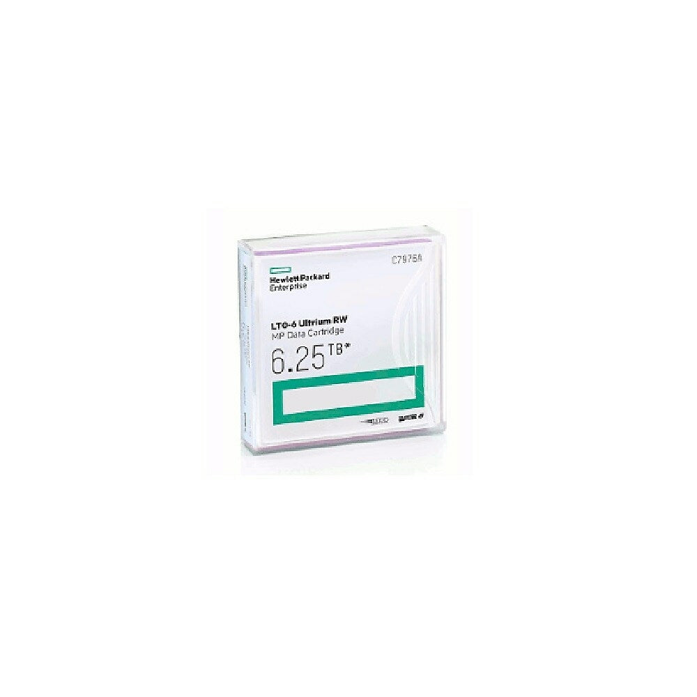 Image of HP LTO-6 Ultrium 6, 6 TB MP RW Data Cartridge