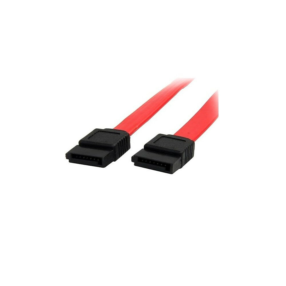 Image of StarTech SATA36 Data Transfer Cable Sata Serial Ata Cable Female Sata Female Sata 3ft Red, 36"