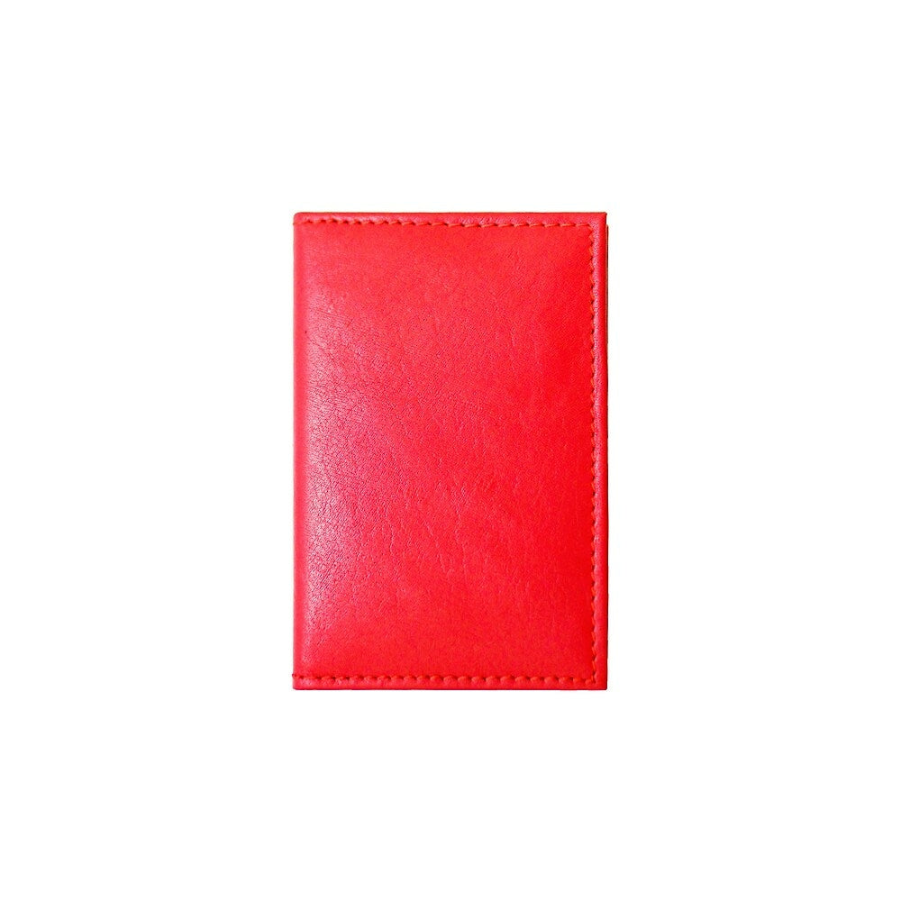 Image of Ashlin Etienne RFID Blocking Slim Business Card Holder, Red