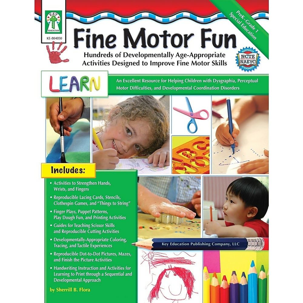 Image of eBook: Key Education 804050-EB Fine Motor Fun - Grade Pre-K - 1