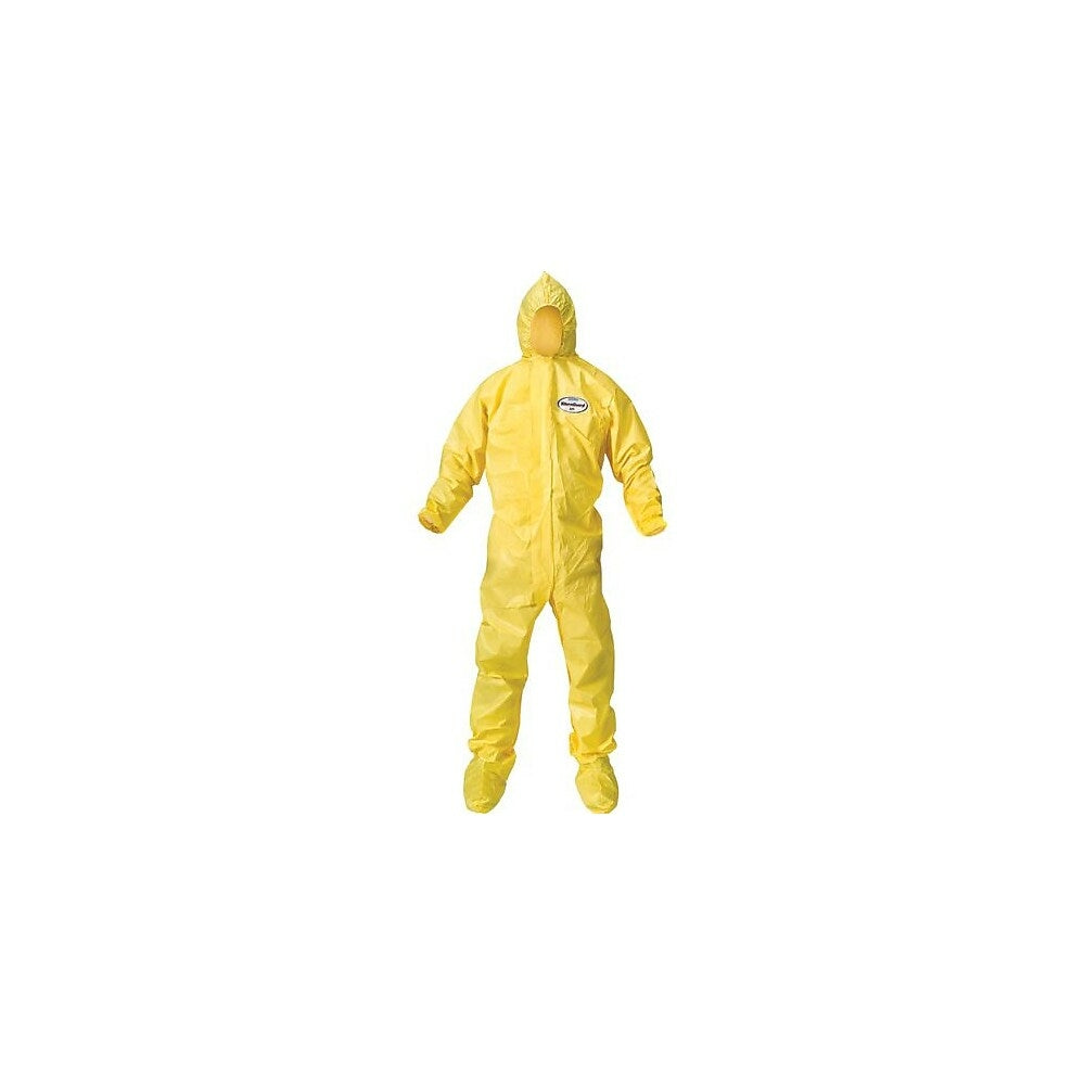 Image of Kimberly-Clark Coverall, Kleenguard A70Ylw B/C Hood/Boots Med 6 Pack (682)