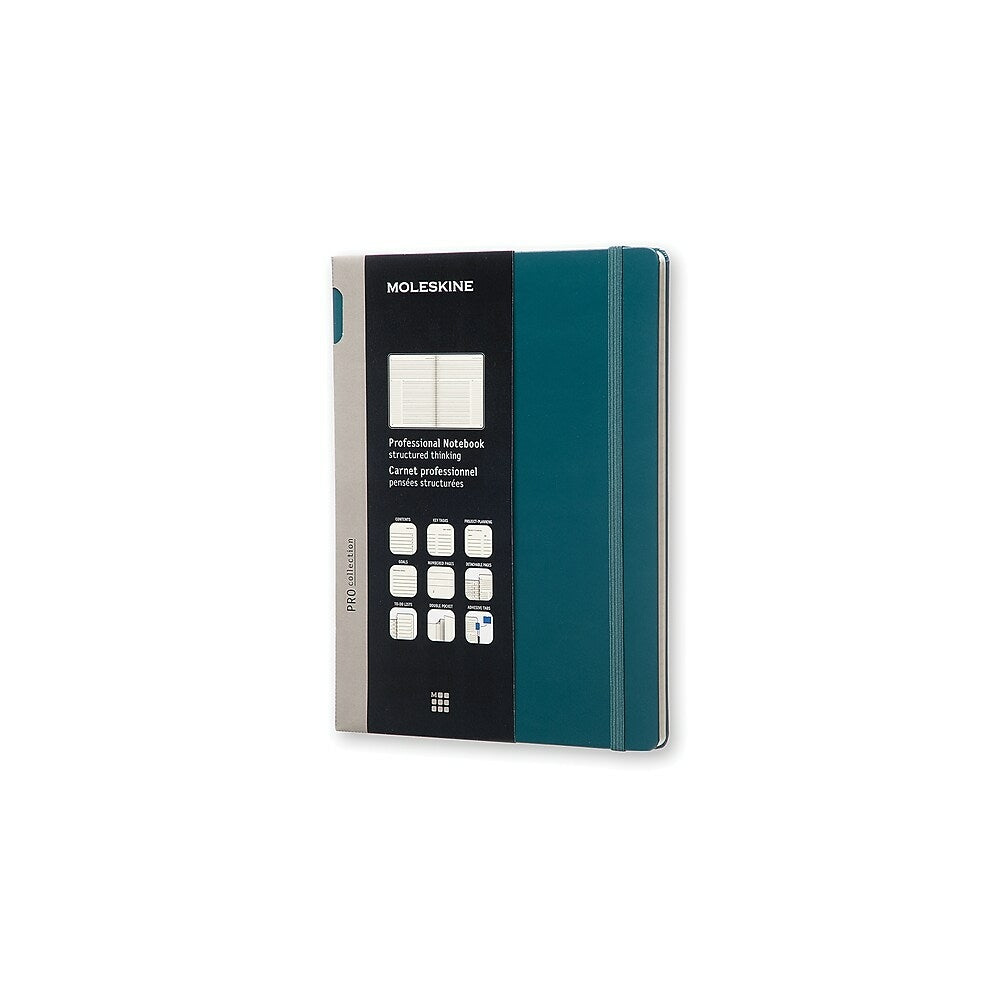 Image of Moleskine Pro, Extra Large, Green, Hard Cover