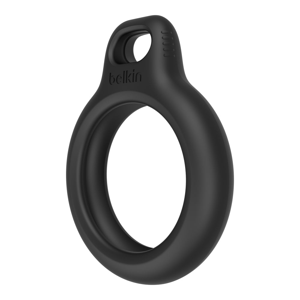 Image of Belkin Secure Airtag Holder with Key Ring - Black