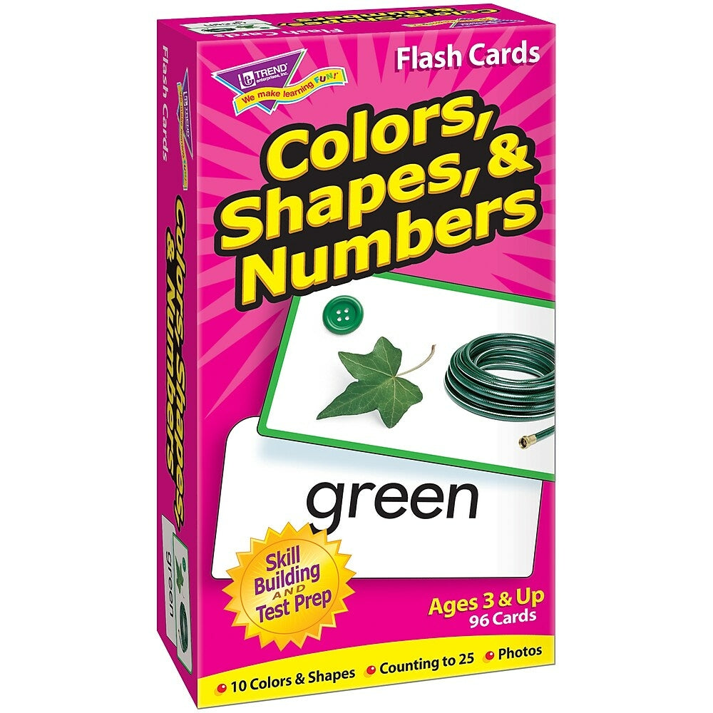 Image of Trend Enterprises Skill Drill Flash Cards, Colour, Shape and Number (T-53011)