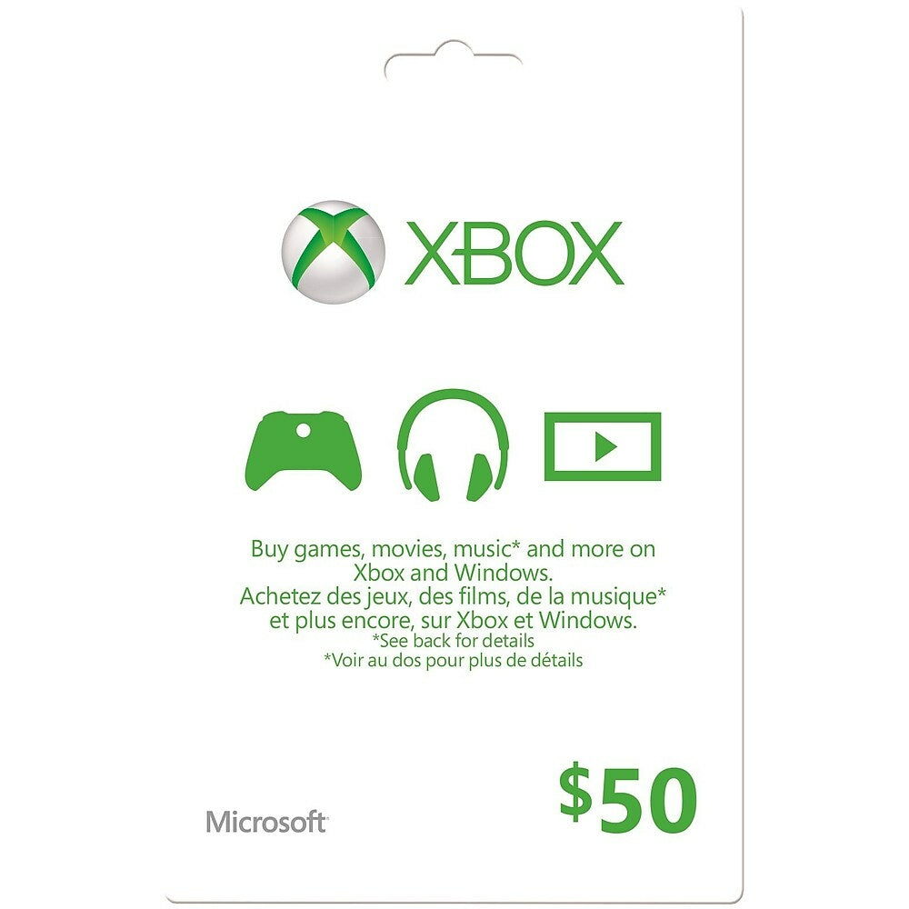 Image of XBOX Gift Card | 50.00