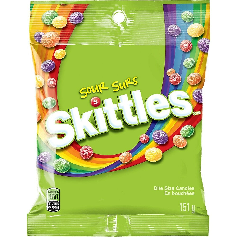 Image of Skittles Sours Peg Candy - 151g