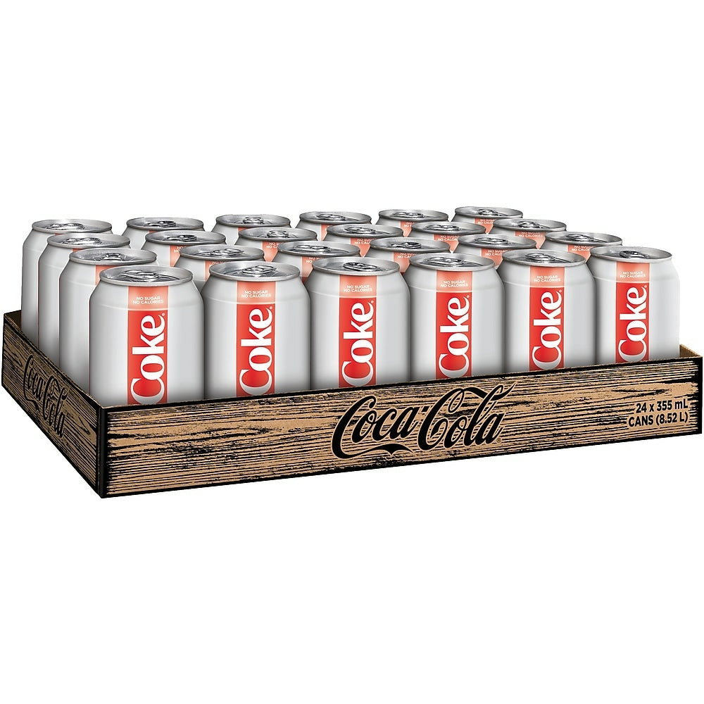 Image of Coca-Cola Diet Coke - 355mL Cans - 24 Pack