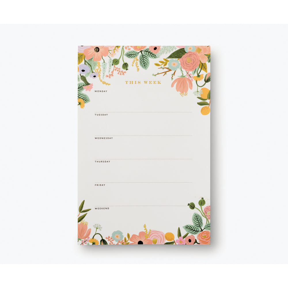 Image of Rifle Paper Co. Garden Party Memo Notepad - 9" H x 6" W - 65 Pages
