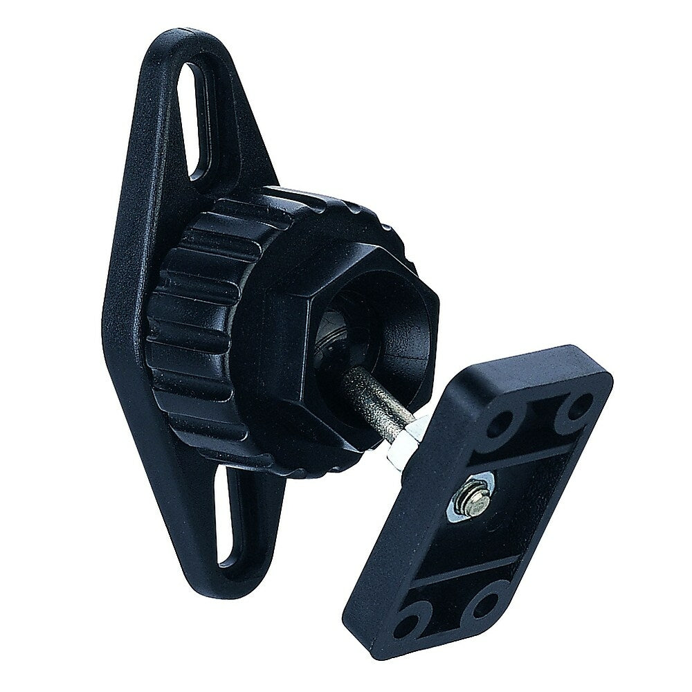 Image of Electronic Master Wall Mount for Speaker, 3" x 3.9" x 1.6", Black