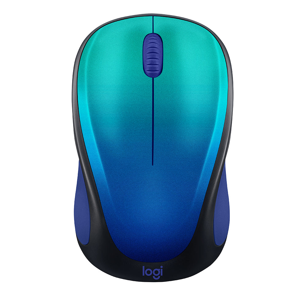 Image of Logitech Design Collection Limited Edition Wireless Mouse - Blue Aurora