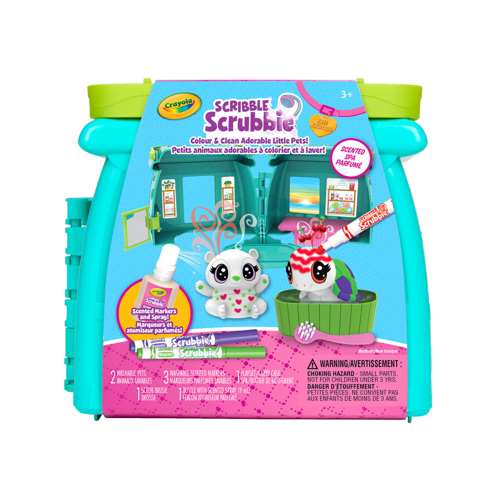 Image of Crayola Scribble Scrubbie Pets Scented Spa