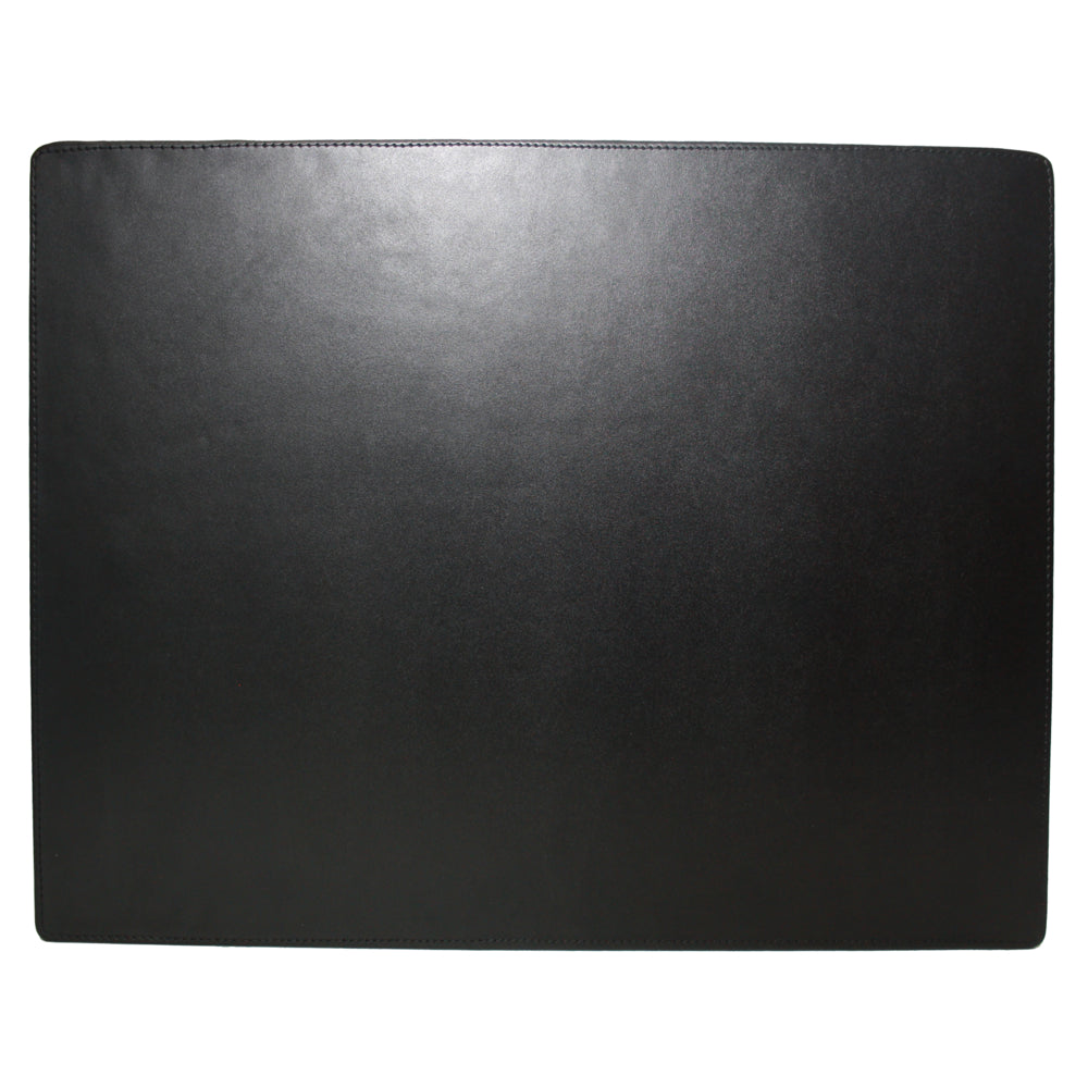 Image of Ashlin Leatherette Joseph Executive Desk Mat, 21" x 18", Black